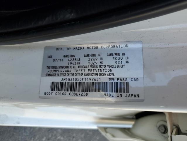 2015 MAZDA 6 SPORT - JM1GJ1U55F1197631