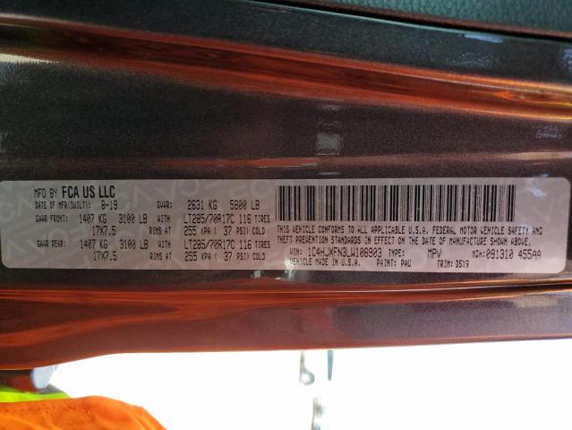 2020 JEEP WRANGLER U 1C4HJXFN3LW108903