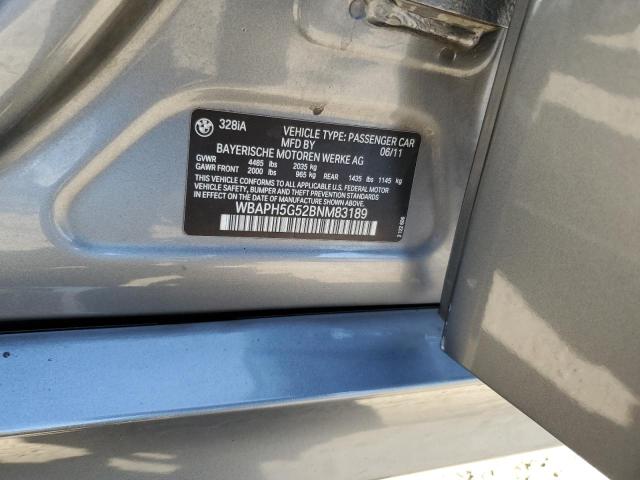 2011 BMW 328 I SULE - WBAPH5G52BNM83189