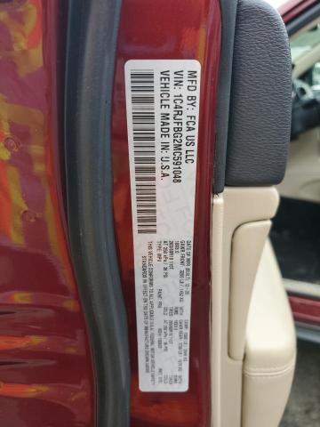 2021 JEEP GRAND CHEROKEE LIMITED 1C4RJFBG2MC591048