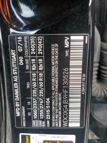2017 MERCEDES-BENZ GLC 300 WDC0G4JB9HF130526