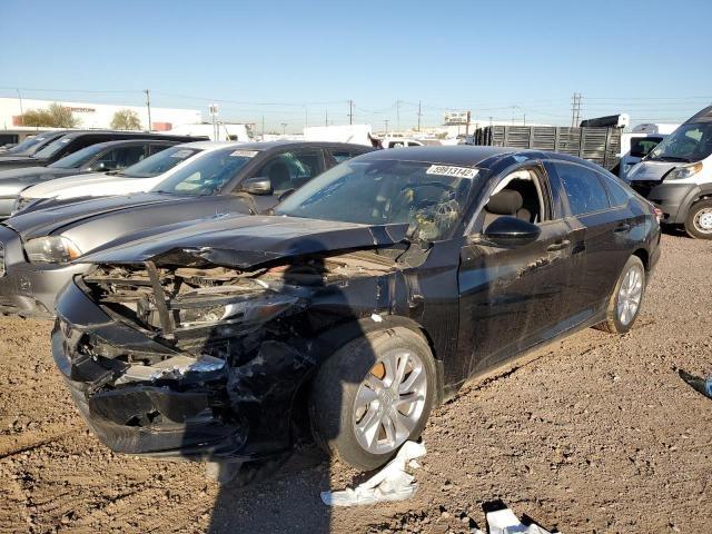 HONDA ACCORD LX 2018 black  gas 1HGCV1F11JA102084 photo #1