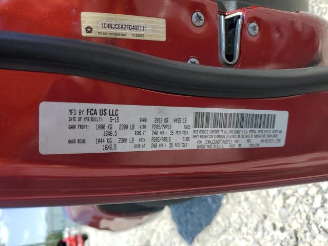 2015 JEEP COMPASS LATITUDE - 1C4NJCEA2FD402111