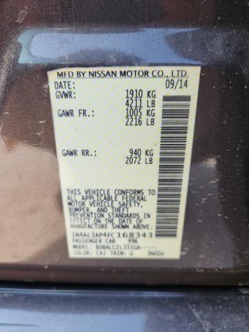 2015 NISSAN ALTIMA 2.5 - 1N4AL3AP4FC168343