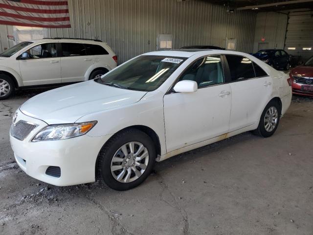 TOYOTA CAMRY BASE 2010 white  gas 4T4BF3EK7AR040137 photo #1