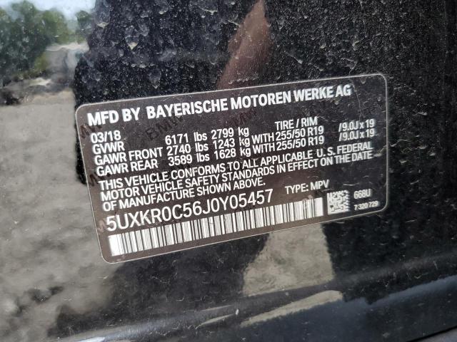 2018 BMW X5 XDRIVE3 5UXKR0C56J0Y05457