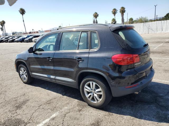 VOLKSWAGEN TIGUAN S 2017 black 4dr spor gas WVGAV7AXXHW500696 photo #3