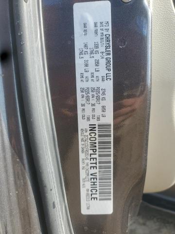2015 CHRYSLER TOWN & COU 2C7WC1CG1FR535145