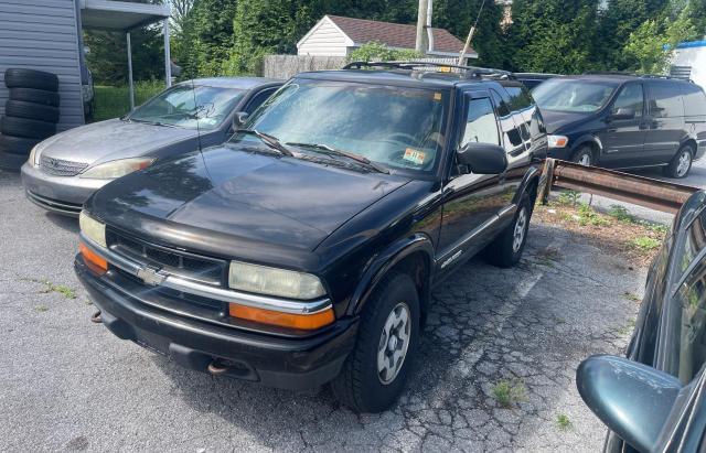 CHEVROLET BLAZER 2003 black 2dr spor gas 1GNCT18X83K175026 photo #3