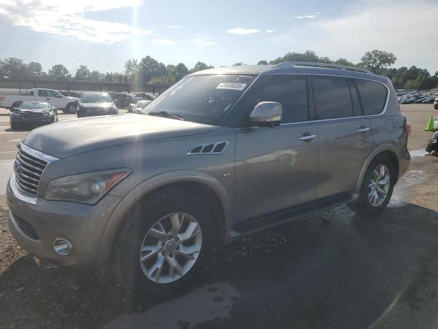 INFINITI QX80 2014 silver 4dr spor gas JN8AZ2NF7E9553593 photo #1