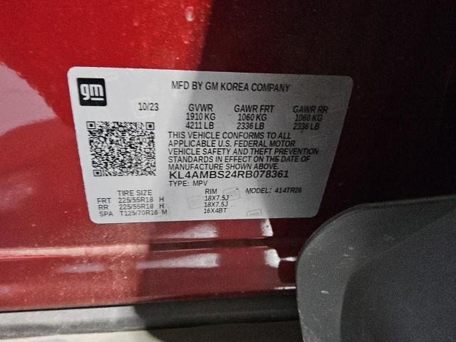 2024 BUICK ENCORE GX KL4AMBS24RB078361