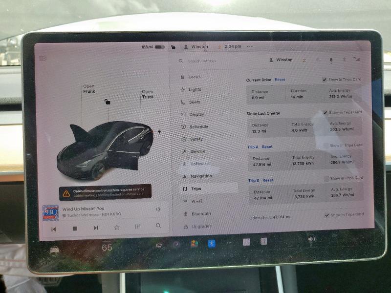 2018 TESLA MODEL 3 5YJ3E1EB4JF178687