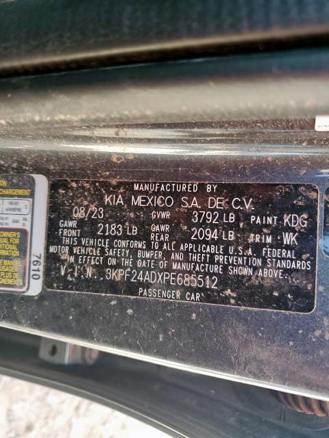 2023 KIA FORTE LX #3301723395