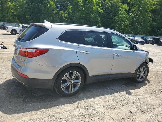 HYUNDAI SANTA FE G 2015 silver  gas KM8SR4HF0FU116312 photo #4