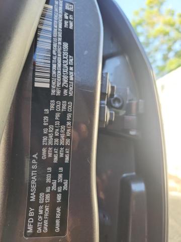 2020 MASERATI LEVANTE ZN661XUA3LX351580