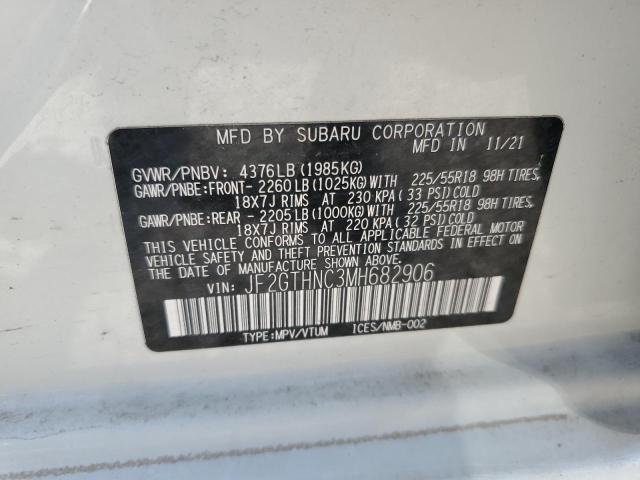 2021 SUBARU CROSSTREK JF2GTHNC3MH682906