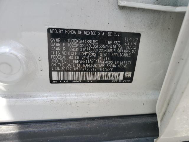 2023 HONDA HR-V SPORT 3CZRZ1H52PM720212
