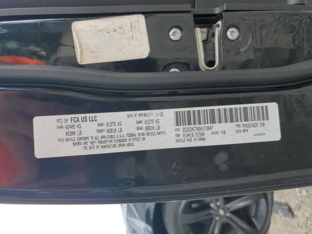 2016 DODGE CHARGER R/ - 2C3CDXCT0GH173947