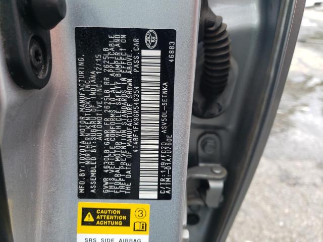 2016 TOYOTA CAMRY LE - 4T4BF1FK9GR546354