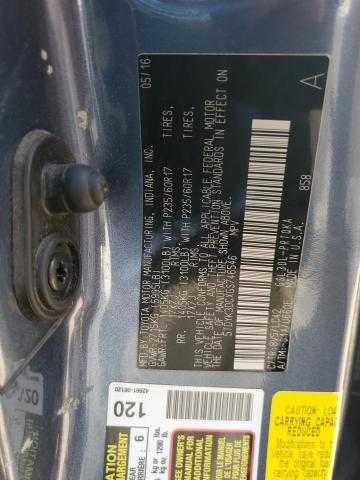 2016 TOYOTA SIENNA XLE - 5TDYK3DCXGS746546