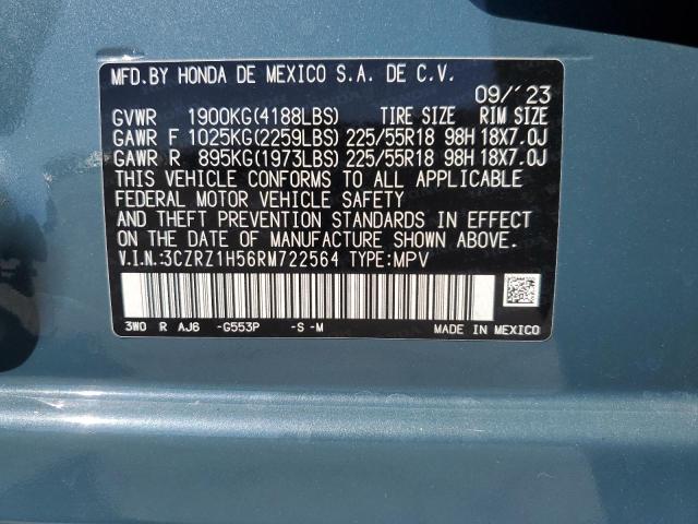 2024 HONDA HR-V SPORT 3CZRZ1H56RM722564