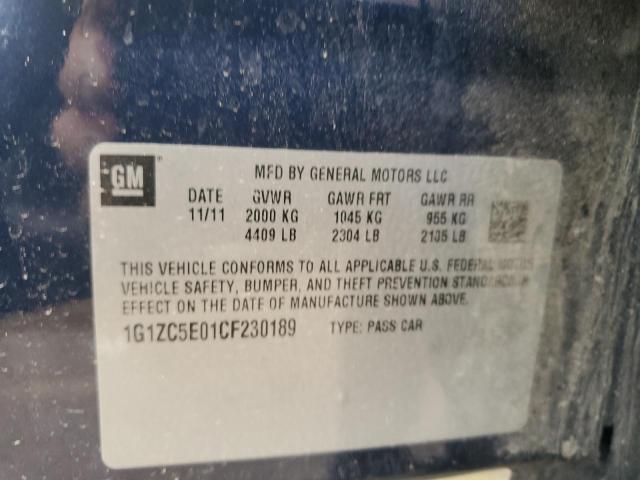 2012 CHEVROLET MALIBU - 1G1ZC5E01CF230189