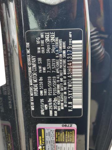 2017 HYUNDAI SANTA FE S - 5XYZWDLA3HG413179