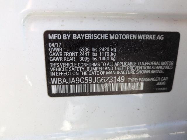 2018 BMW 530E WBAJA9C59JG623149
