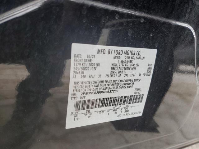 2024 FORD EDGE SEL 2FMPK4J99RBA37200