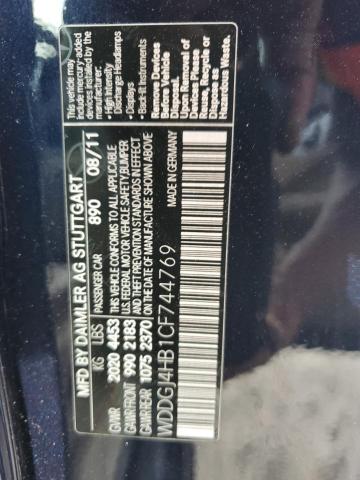 2012 MERCEDES-BENZ C 250 - WDDGJ4HB1CF744769