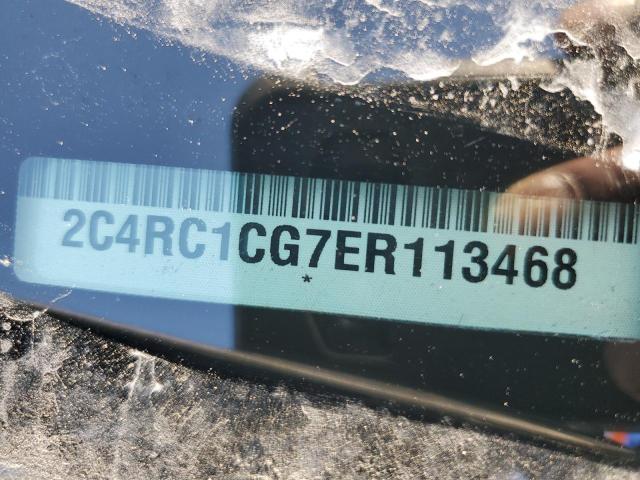 2014 CHRYSLER TOWN & COU - 2C4RC1CG7ER113468