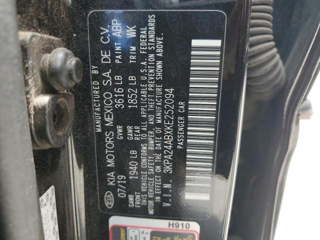 2019 KIA RIO S - 3KPA24ABXKE252094
