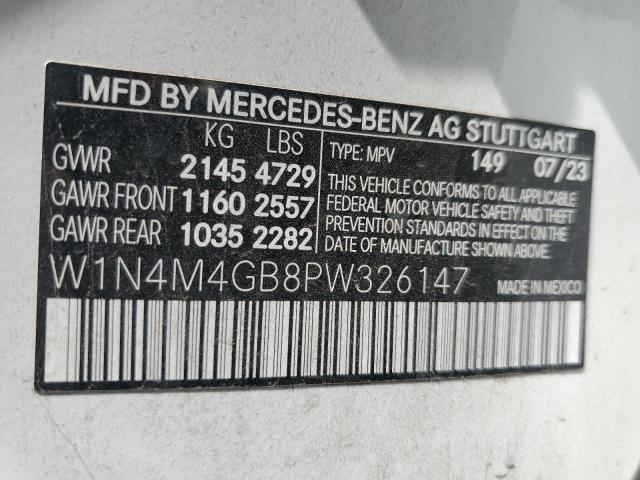 2023 MERCEDES-BENZ GLB 250 W1N4M4GB8PW326147