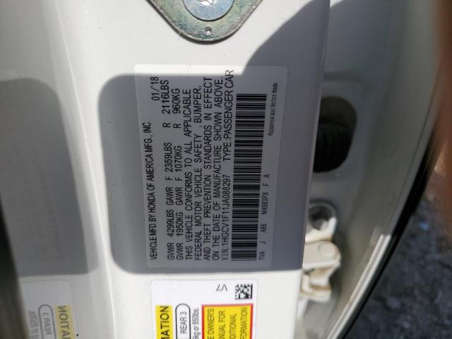 2018 HONDA ACCORD LX 1HGCV1F11JA088297