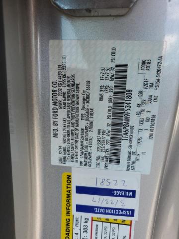 2015 FORD MUSTANG - 1FA6P8AM9F5341808