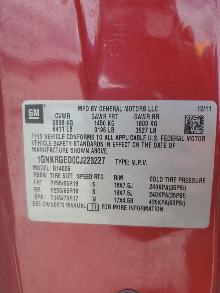 CHEVROLET TRAVERSE LT