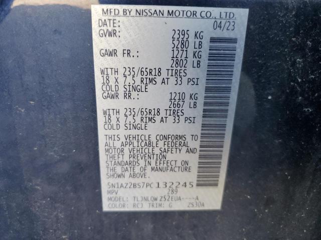 2023 NISSAN MURANO SV - 5N1AZ2BS7PC132245