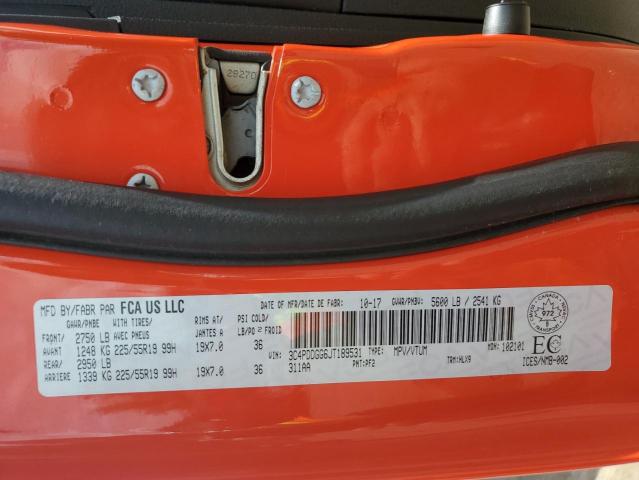2018 DODGE JOURNEY CR 3C4PDDGG6JT189531