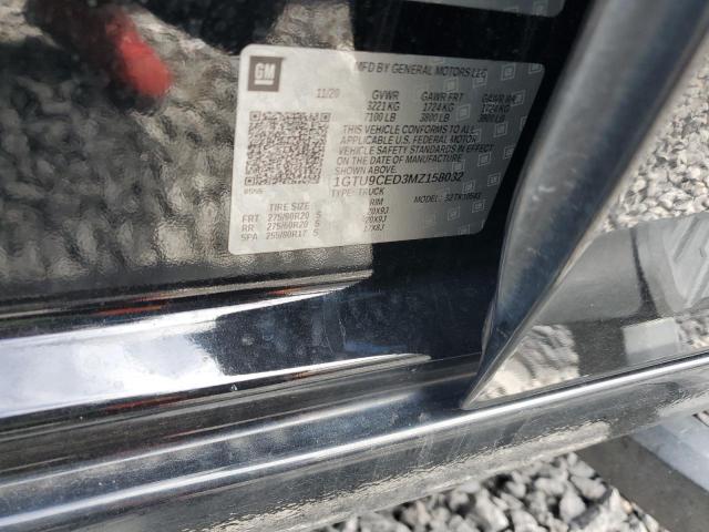 2021 GMC SIERRA K15 1GTU9CED3MZ158032