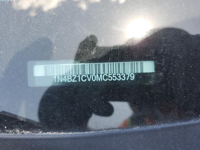 2021 NISSAN LEAF SV PL 1N4BZ1CV0MC553379
