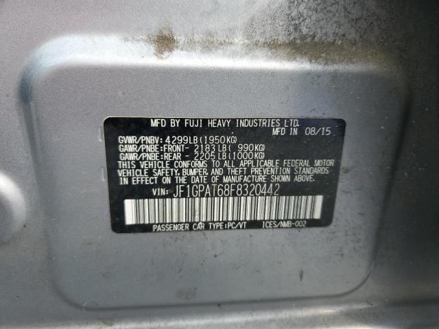 2015 SUBARU IMPREZA SP JF1GPAT68F8320442