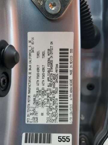 2016 TOYOTA TACOMA DOU 3TMAZ5CN4GM012710