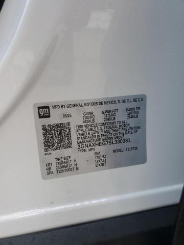 2025 CHEVROLET EQUINOX LT 3GNAXHEG7SL330381