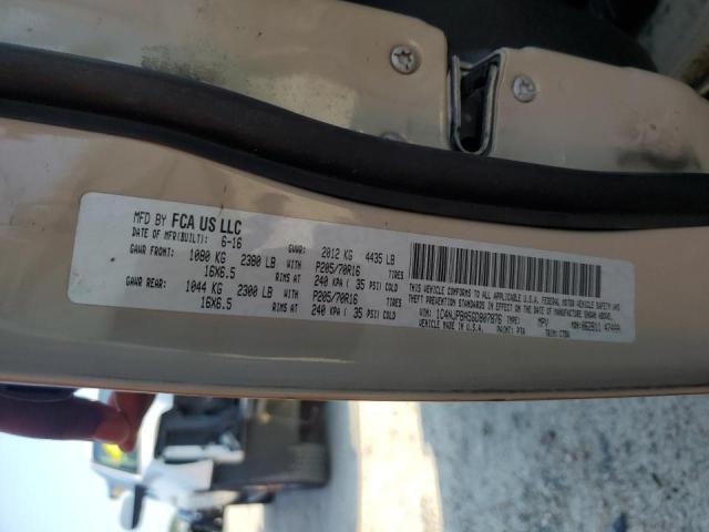 2016 JEEP PATRIOT SP 1C4NJPBA5GD807876