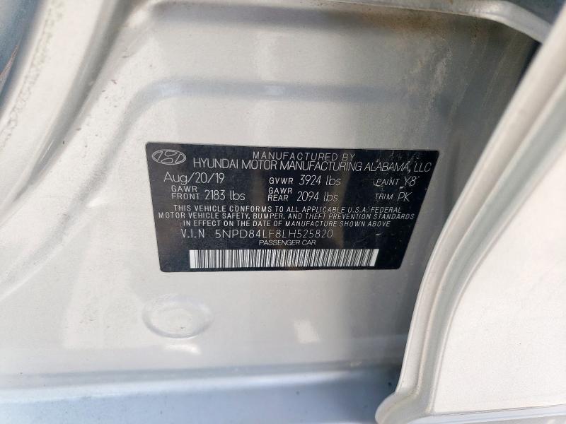 2020 HYUNDAI ELANTRA SE - 5NPD84LF8LH525820