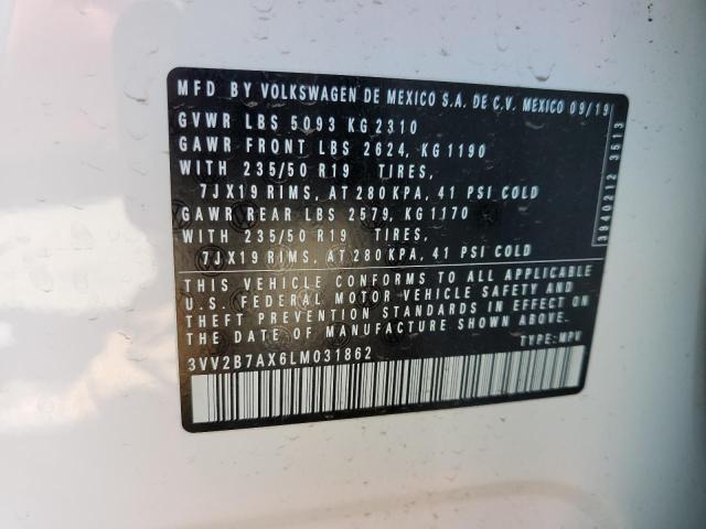 2020 VOLKSWAGEN TIGUAN SE 3VV2B7AX6LM031862