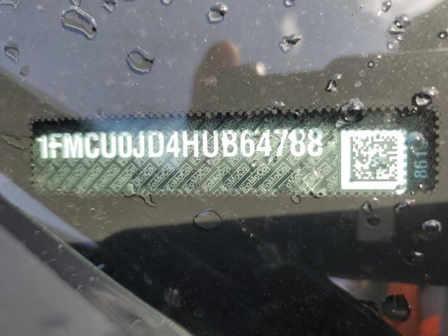 2017 FORD ESCAPE TIT - 1FMCU0JD4HUB64788