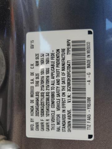 2015 HONDA CR-V LX 3CZRM3H39FG705471