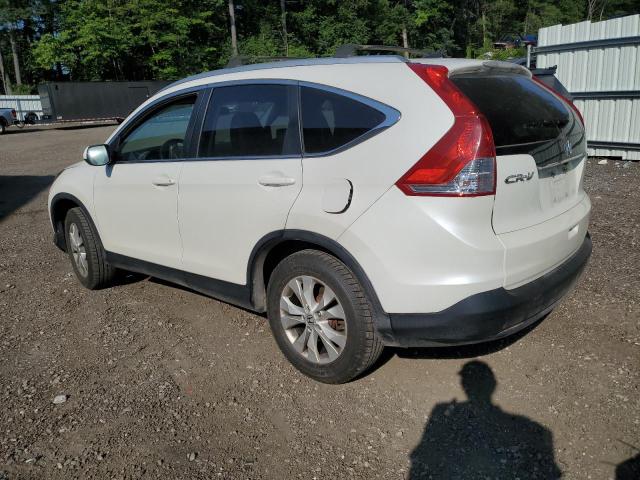 HONDA CR-V EXL 2014 white  gas 5J6RM4H72EL021551 photo #3