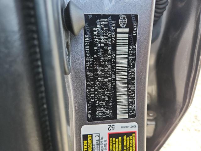 2018 TOYOTA CAMRY L - 4T1B11HK4JU112856